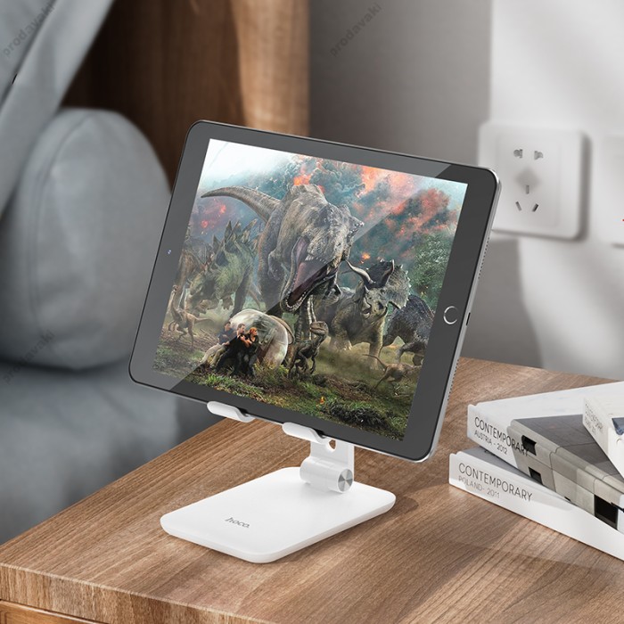 Настільна підставка Hoco HD1 Admire folding tablet desktop stand 4,7-10,5 White