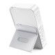 Повербанк портативний акумулятор Power bank Hoco Q10A Transparent MagSafe магнітний 20W 10000 mAh White