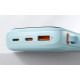 Повербанк портативний акумулятор Power bank Baseus Qpow Pro Digital 22.5W 10000 mAh Blue PPQD020103