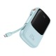 Повербанк портативний акумулятор Power bank Baseus Qpow Pro Digital 22.5W 10000 mAh Blue PPQD020103