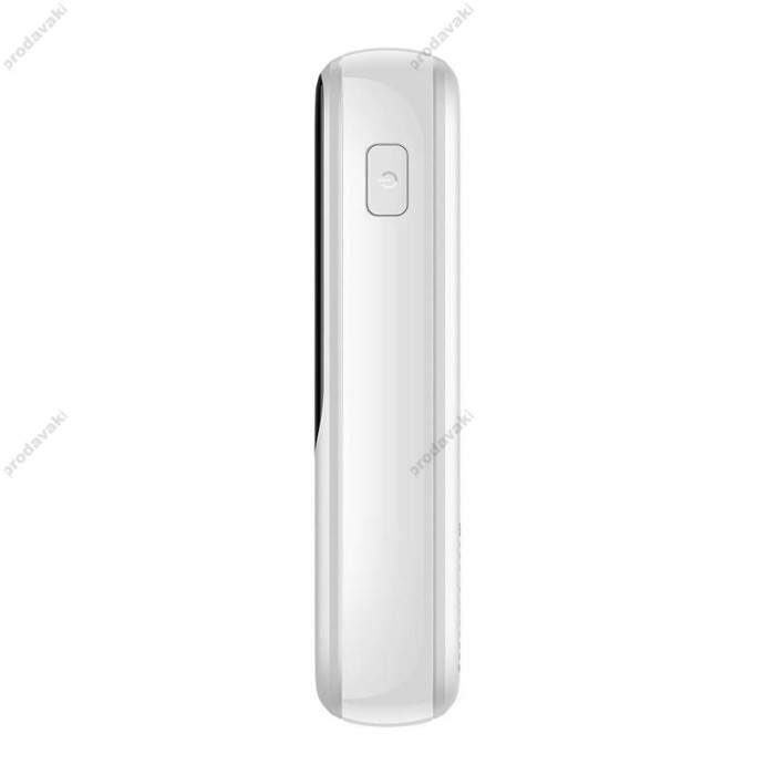Повербанк портативний акумулятор Power Bank Baseus Qpow Pro Digital 20W 10000 mAh White PPQD020002