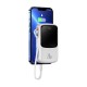 Повербанк портативний акумулятор Power Bank Baseus Qpow Pro Digital 20W 10000 mAh White PPQD020002