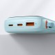 Повербанк портативний акумулятор Power bank Baseus Qpow Pro Digital 20W 10000 mAh Blue PPQD020003
