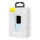 Повербанк портативний акумулятор Power bank Baseus Qpow Pro Digital 20W 10000 mAh Blue PPQD020003