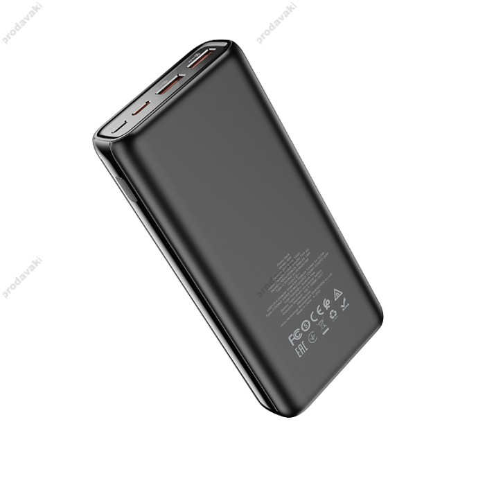 Повербанк портативний акумулятор Power bank Hoco J80A 22.5W 20000 mAh Black