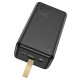 Повербанк портативний акумулятор Power Bank Hoco J87B Tacker 20W 30000 mAh Black