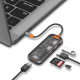 USB-Хаб WiWU CB005 Cyber Hub 5в1 Type-C to 3xUSB 3.0+SD+TF Space Grey