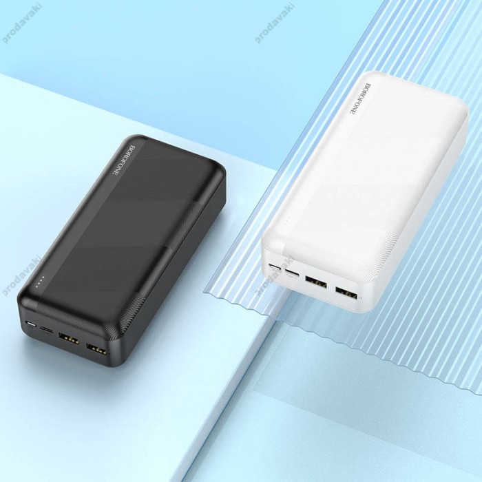 Повербанк портативний акумулятор Power bank Borofone BJ27B 30000 mAh Black