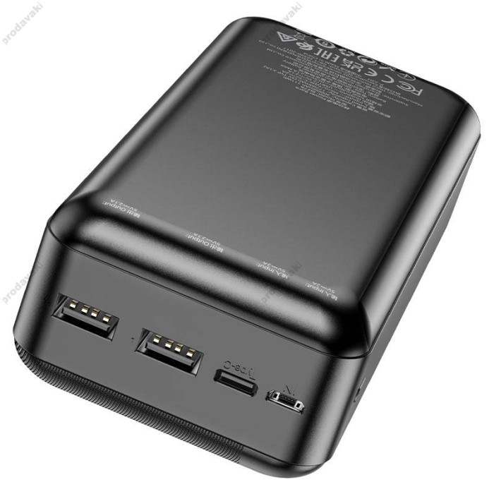 Повербанк портативний акумулятор Power bank Borofone BJ27B 30000 mAh Black
