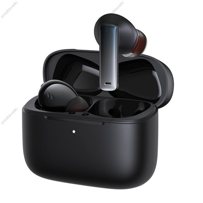 Бездротові Bluetooth навушники Baseus Bowie M2+ True Wireless Earphones ANC BT 5.2 Black NGTW190001