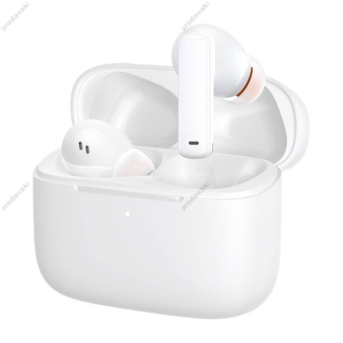 Бездротові навушники Bluetooth Baseus Bowie M2+ True Wireless Earphones ANC BT 5.2 White NGTW190002