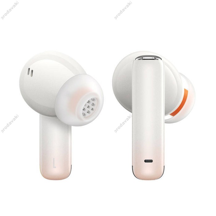 Бездротові Bluetooth навушники Baseus Storm 1 True Wireless Earphones ANC BT 5.2 White NGTW140202