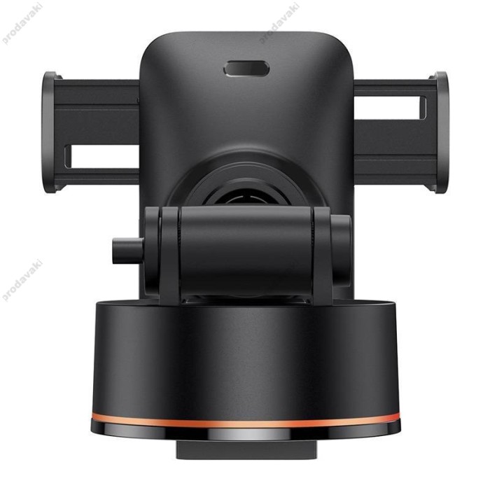 Автомобільний тримач із бездротовою зарядкою Baseus Wisdom Auto Alignment Car Mount Wireless Charger QI 15W Suction base Black CGZX000101
