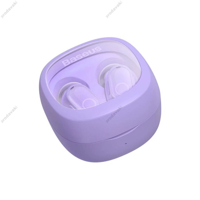 Бездротові Bluetooth навушники Baseus Bowie WM02 True Wireless Earphones BT 5.3 Purple NGTW180005