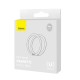 Пластини для магнітного тримача Baseus Halo Series Magnetic Metal Ring 2шт Silver PCCH000012