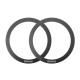 Пластини для магнітного тримача Baseus Halo Series Magnetic Metal Ring 2шт Black PCCH000001