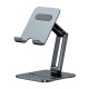 Підставка Baseus Desktop Biaxial Foldable Metal Stand (for Tablets) Grey LUSZ000113