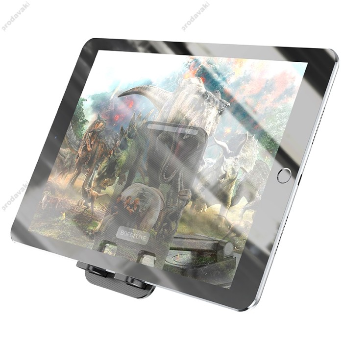 Настільний утримувач BOROFONE BH75 Flawless folding rotatable desktop holder Black