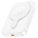 Повербанк портативний акумулятор Power Bank Hoco J117A Esteem MagSafe магнітний 20W 10000 mAh White