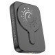 Повербанк портативний акумулятор Power Bank Hoco J117A Esteem MagSafe магнітний 20W 10000 mAh Black
