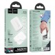 Повербанк портативний акумулятор Power Bank Hoco J117A Esteem MagSafe магнітний 20W 10000 mAh White