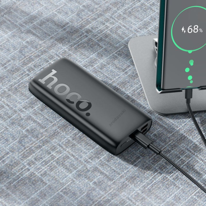 Повербанк портативний акумулятор Power bank Hoco J122A Respect 22.5W 20000 mAh Black