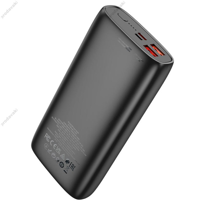 Повербанк портативний акумулятор Power bank Hoco J122A Respect 22.5W 20000 mAh Black