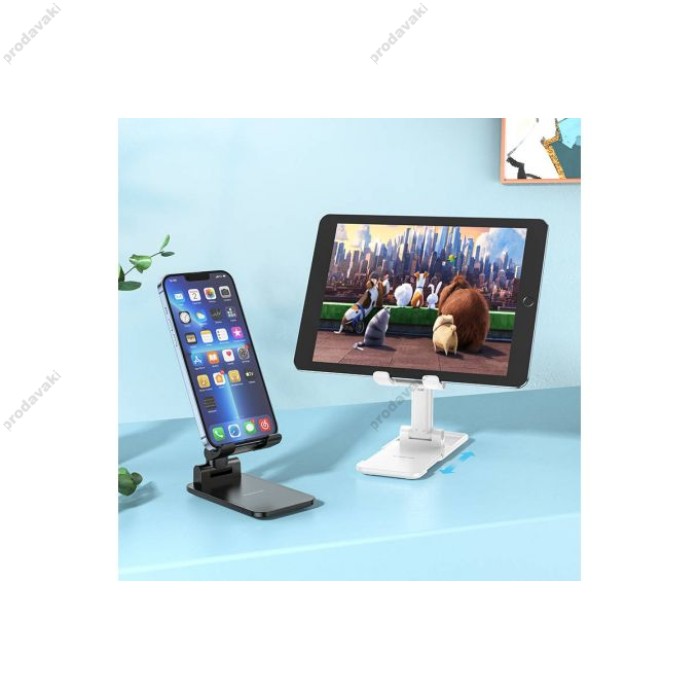 Настільний утримувач BOROFONE BH81 Astral folding desktop stand Black