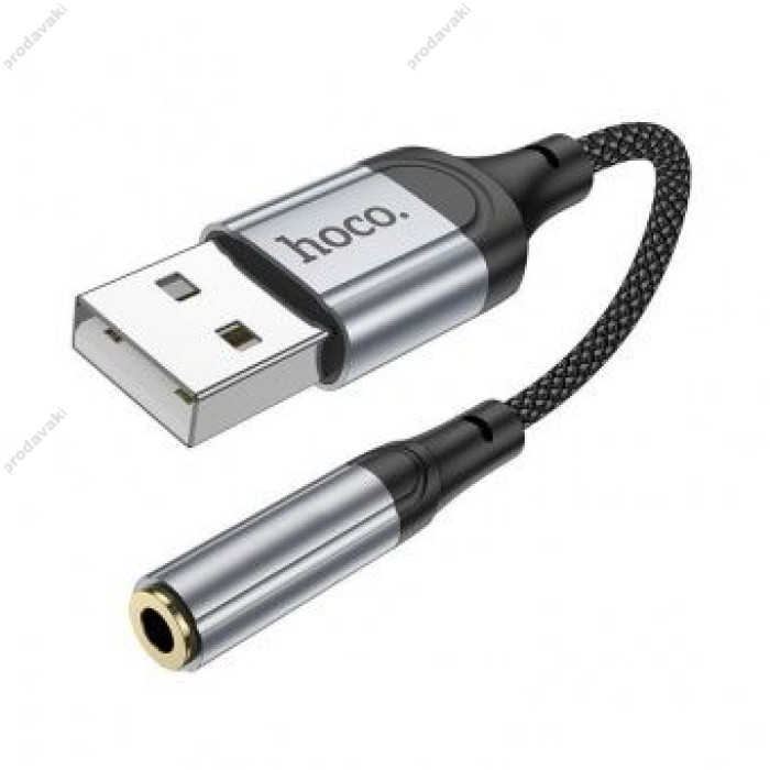 Перехідник Hoco LS36 USB / Jack 3.5