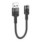 Перехідник Hoco U107 Adapter USB - A to Type-C Black