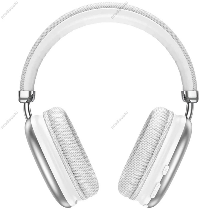 Бездротові Bluetooth навушники Hoco W35 Max Joy headphones BT 5.3 Silver