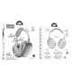 Бездротові Bluetooth навушники Hoco W35 Air Triumph headphones BT 5.3 Silver