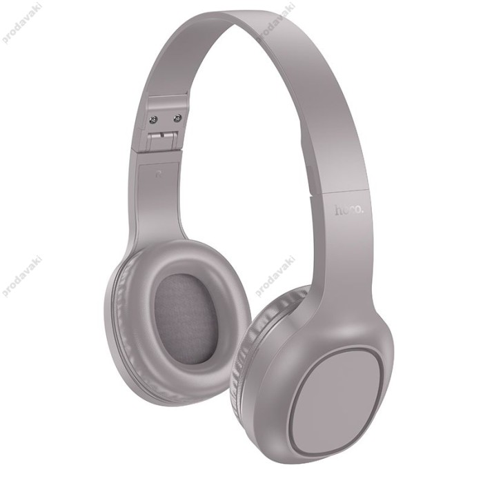 Бездротові Bluetooth навушники HOCO W46 Charm headphones BT 5.3 Brown