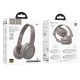 Бездротові Bluetooth навушники HOCO W46 Charm headphones BT 5.3 Brown