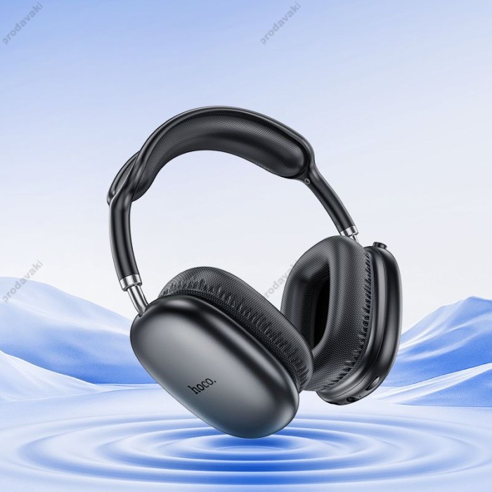 Бездротові Bluetooth навушники Hoco W35 Air Triumph headphones BT 5.3 Black