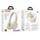 Бездротові Bluetooth навушники HOCO W46 Charm headphones BT 5.3 Milky White