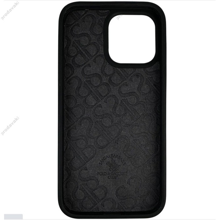 Чохол Santa Barbara Polo & Racquet Club Knight iPhone 14 Pro Black