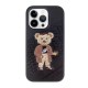 Чохол Polo Crete Leather Case Santa Barbara Bear Crete iPhone 14 Pro Black