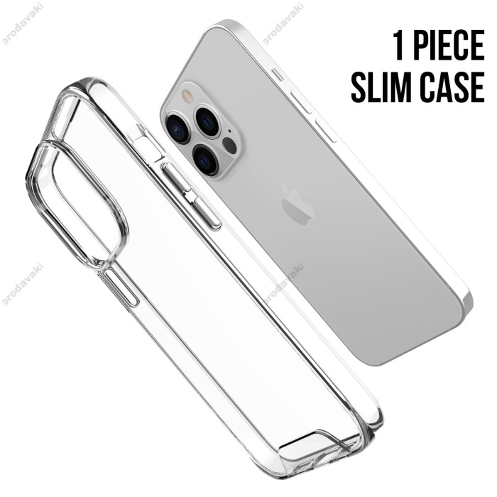 Чохол Space Collection Drop Protection для iPhone 15 Plus прозорий