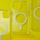Чохол Space Collection Drop Protection MagSafe для iPhone 15 Plus прозорий