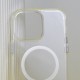 Чохол Space Collection Drop Protection MagSafe для iPhone 15 Plus прозорий