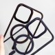 Чохол Color Clear Case with MagSafe iPhone 15 Plus Deep Purple