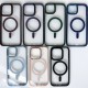 Чохол Color Clear Case with MagSafe iPhone 15 Plus Deep Purple