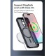 Чохол накладка Rock Guard Touch series matte Full MagSafe iPhone 15 Blue