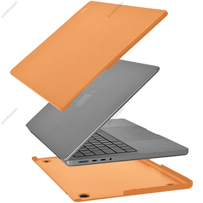 Чохол шкіряний WiWU Leather Shield MacBook New Air 13.6 M2/M3/M4/M5 2022-2026 Brown