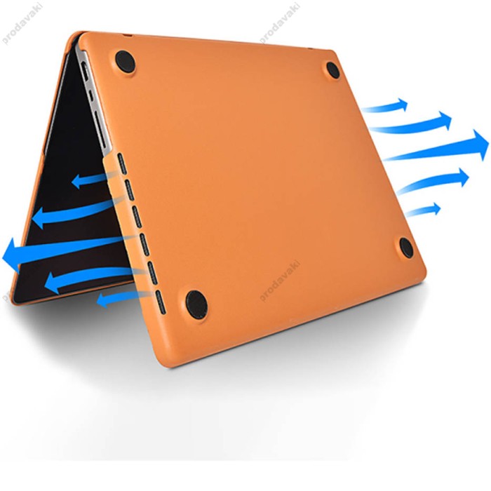 Чохол шкіряний WiWU Leather Shield MacBook New Air 13.6 M2/M3/M4/M5 2022-2026 Brown