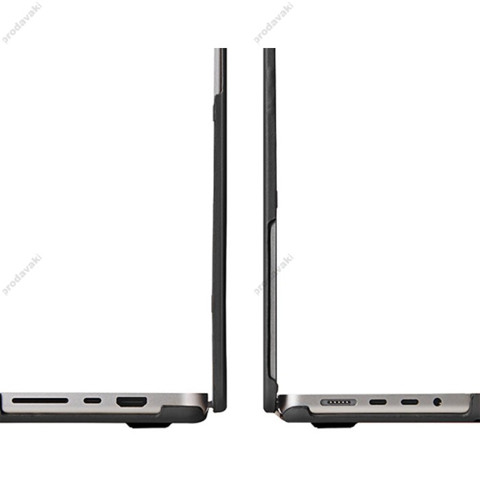 Чохол шкіряний WiWU Leather Shield MacBook Pro 14.2" (2021-2026) Black