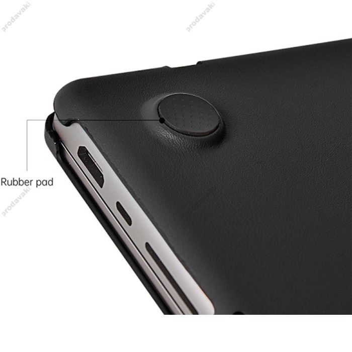 Чохол шкіряний WiWU Leather Shield MacBook Pro 14.2" (2021-2026) Black
