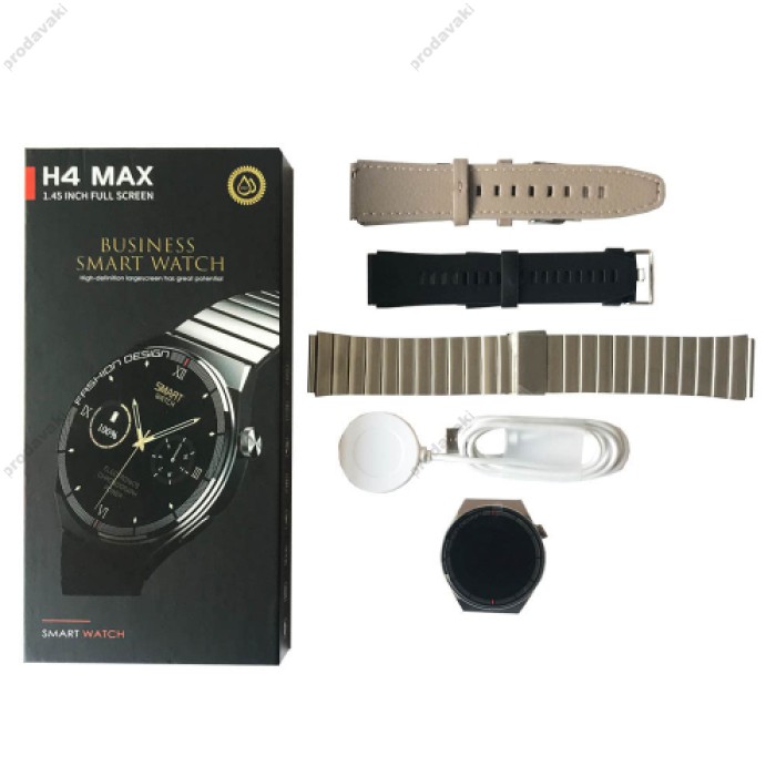 Смарт-годинник Smart Watch H4 MAX silver