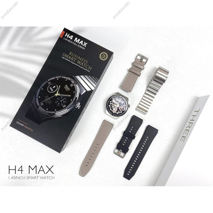 Смарт-годинник Smart Watch H4 MAX silver